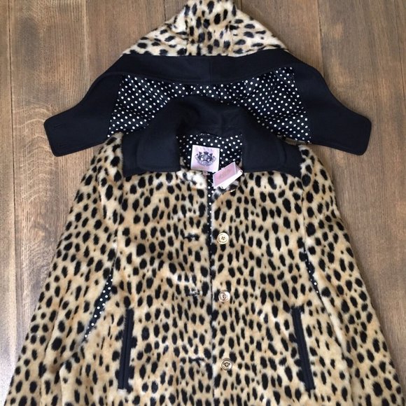 kids cape throw jacket poncho cheetah leopard